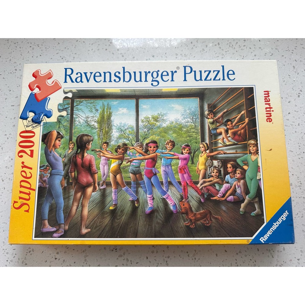 Ravensburger 200 Piece Puzzle “Gymnastics Hour” Complete